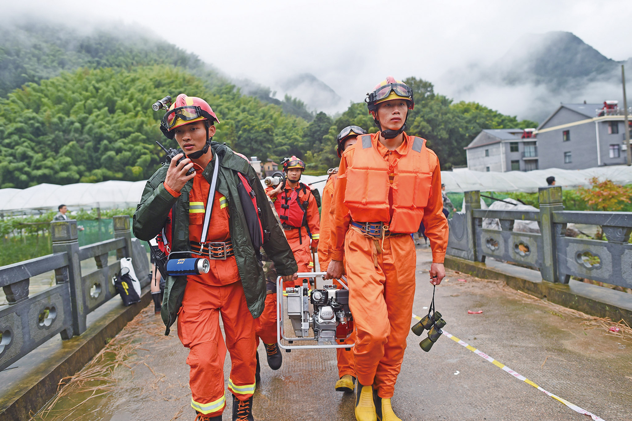浙江遂昌山泥傾瀉