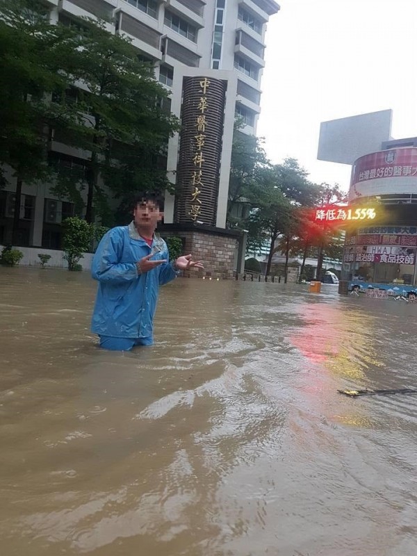 「海棠」襲台降暴雨