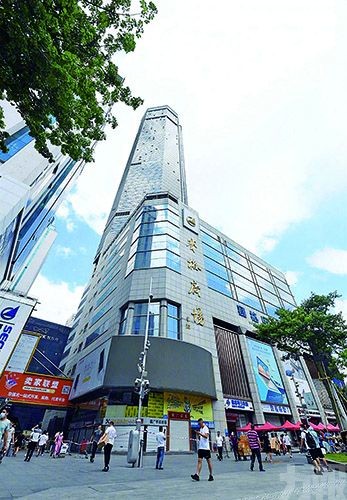 深圳賽格大廈晃動