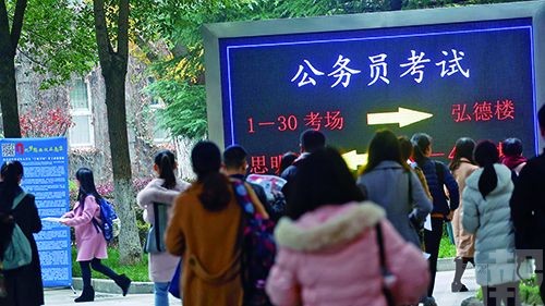 國家公務員職位競爭萬裡挑一