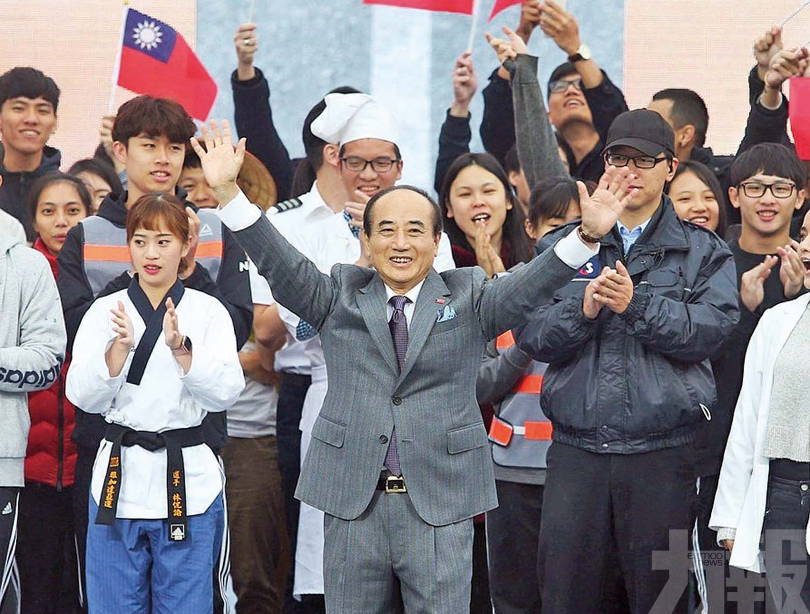 「讓台灣發光發熱」