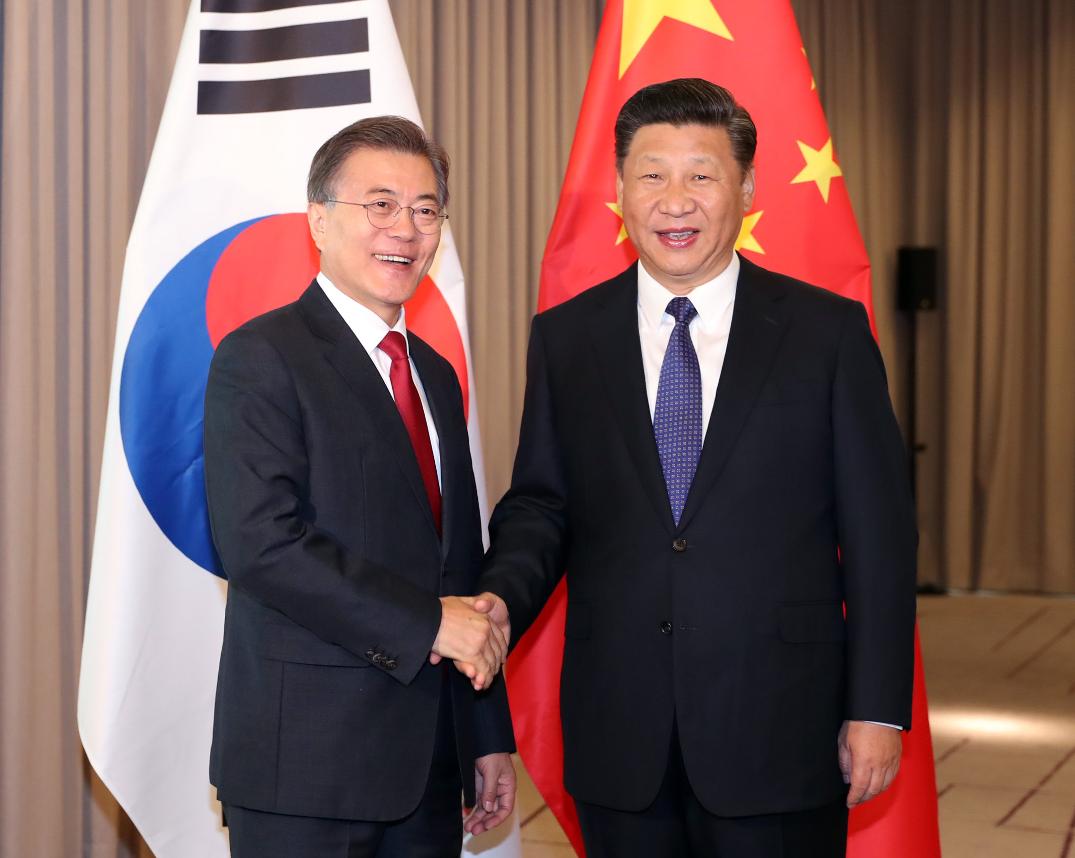 傳文在寅曾向中方提議