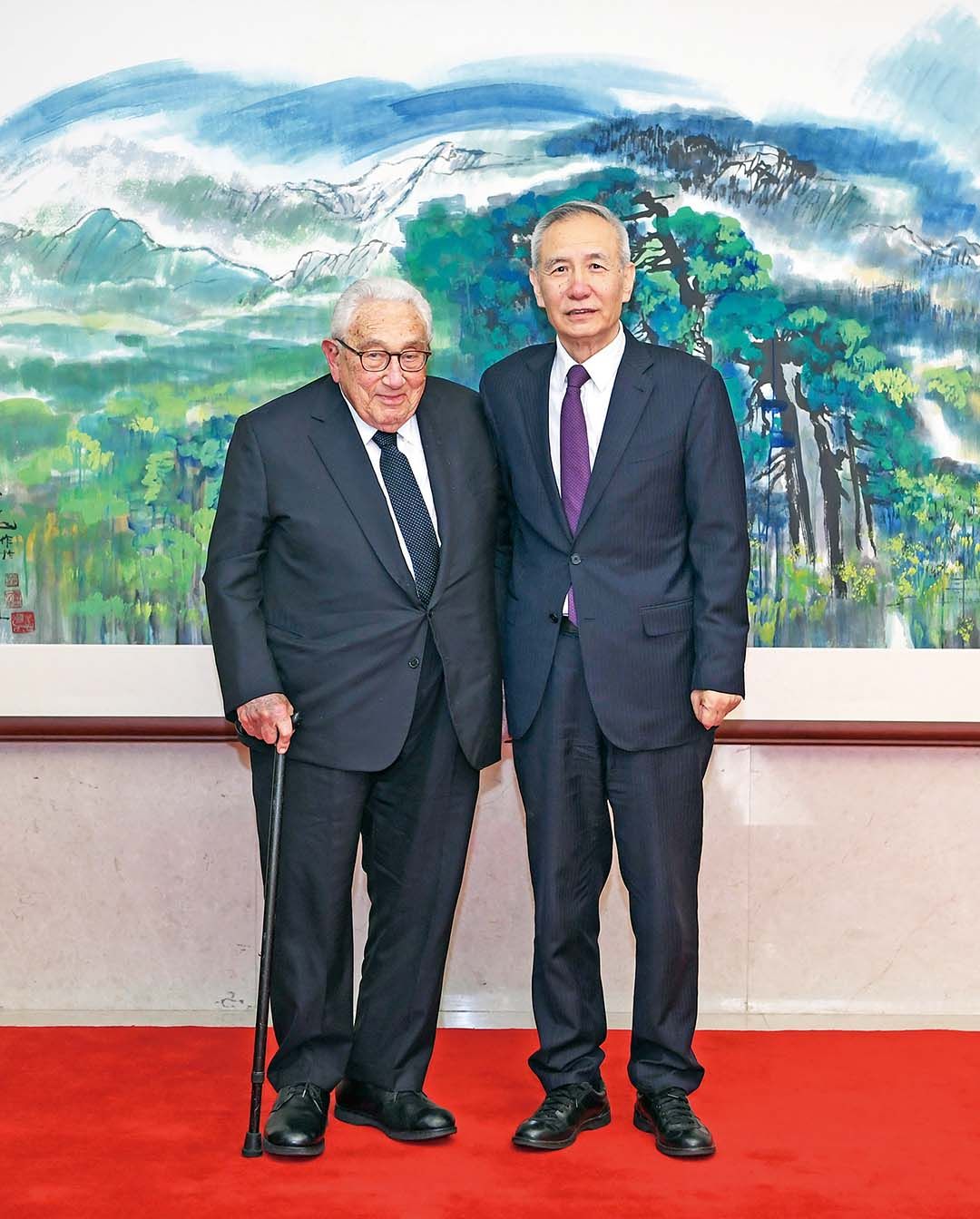 劉鶴晤基辛格