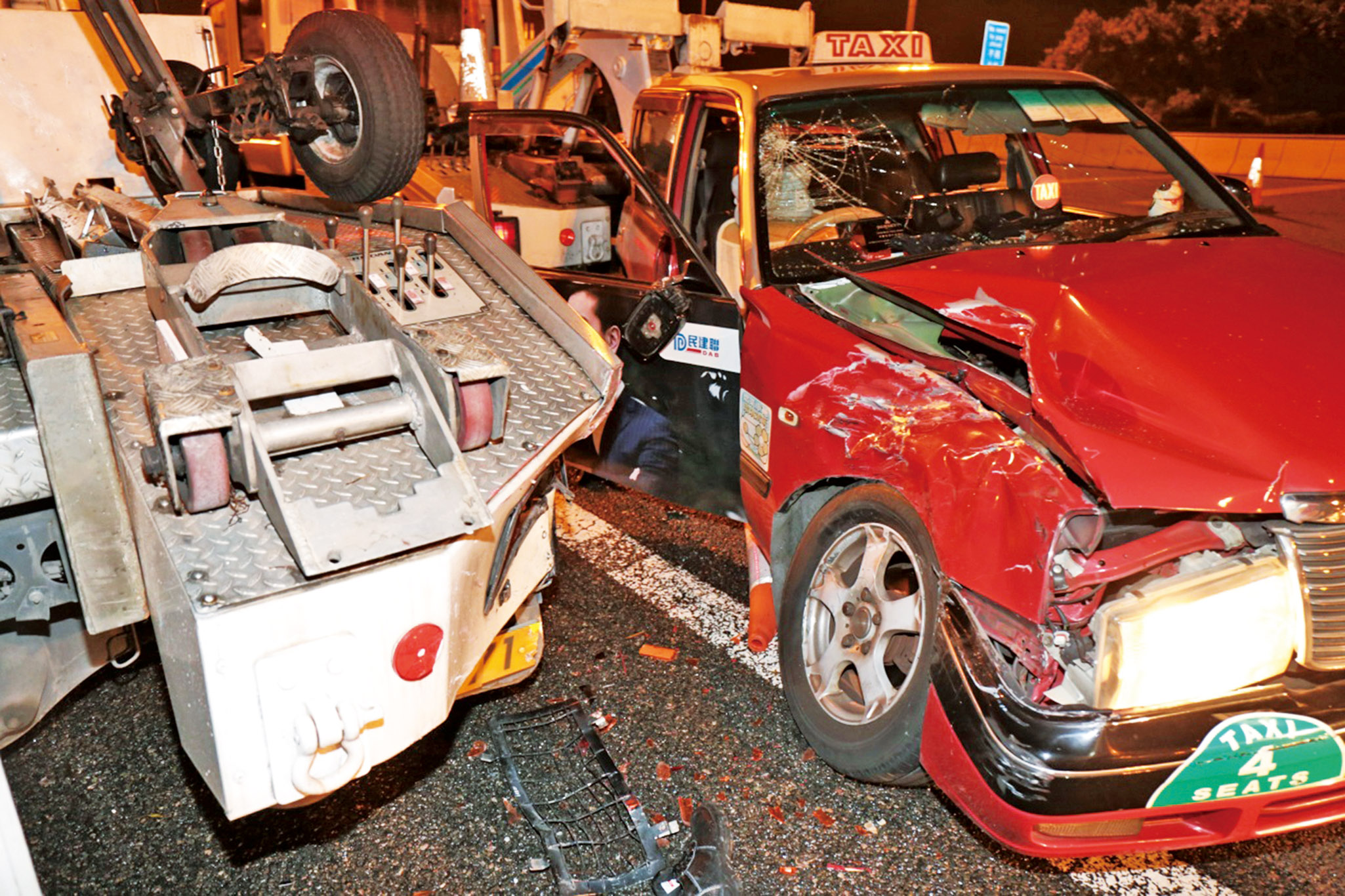 處理車禍遇橫禍