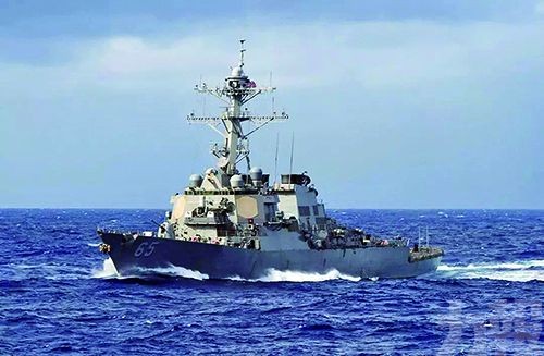 美艦擅闖中國西沙領海