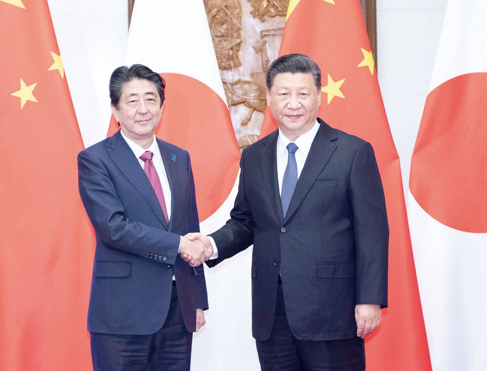 安倍訪華成果豐碩