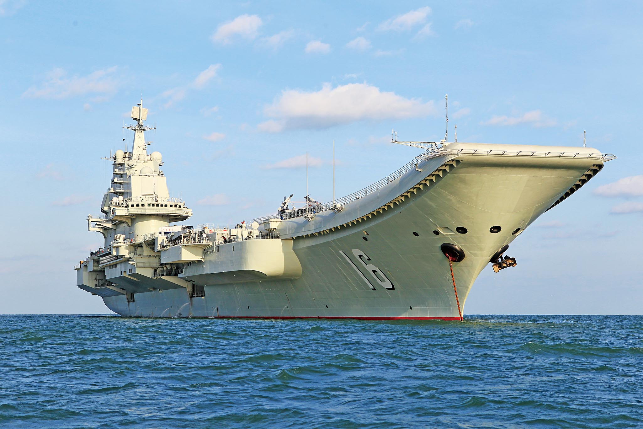 「遼寧艦」確定訪港