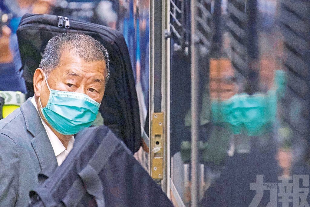 黎智英認前年涉組織非法集結罪