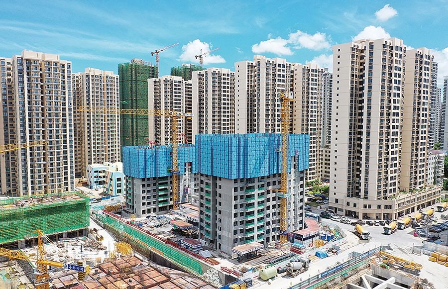 內地住宅新開工面積下降38.7%