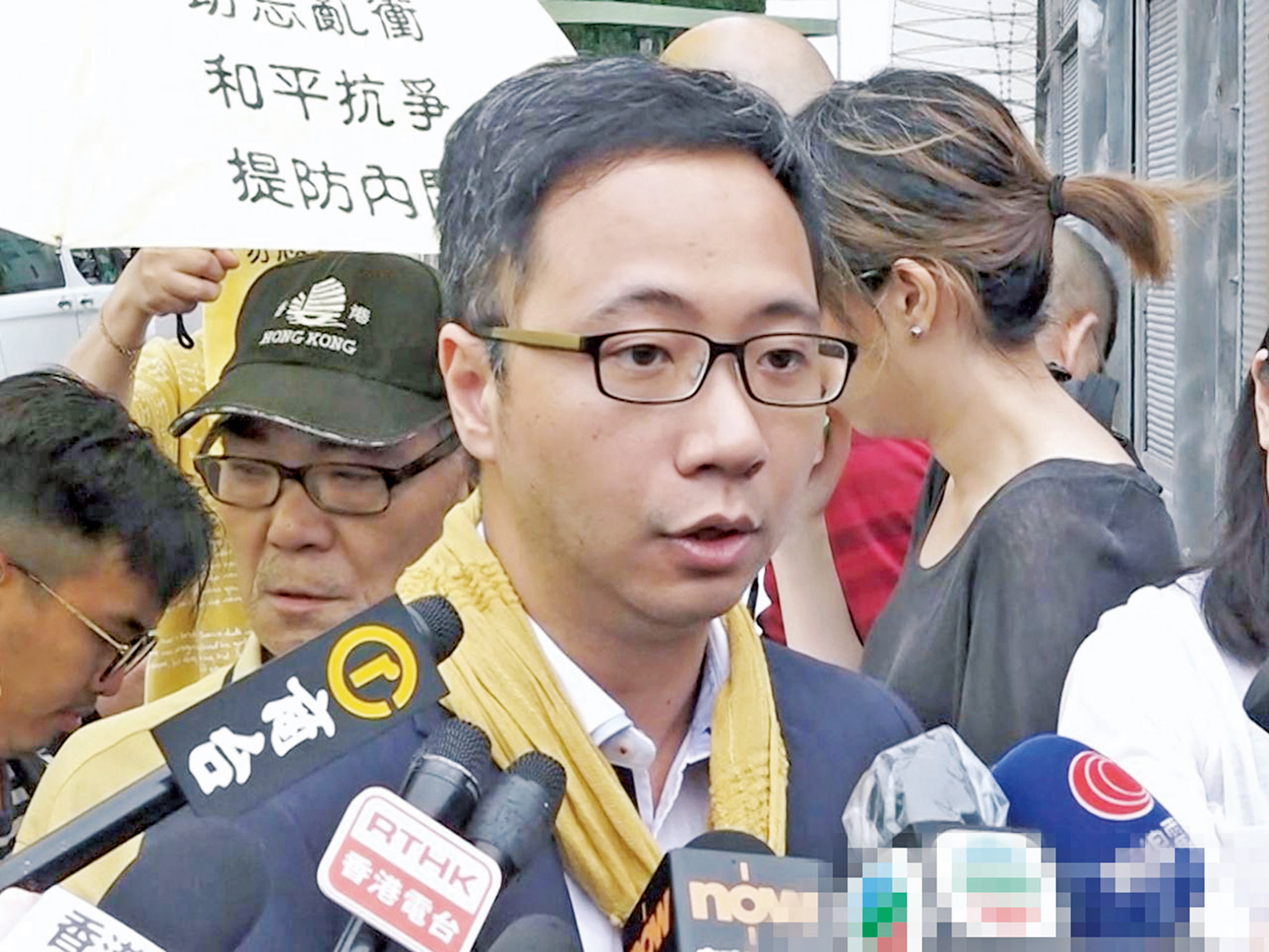 曾健超刑滿出獄