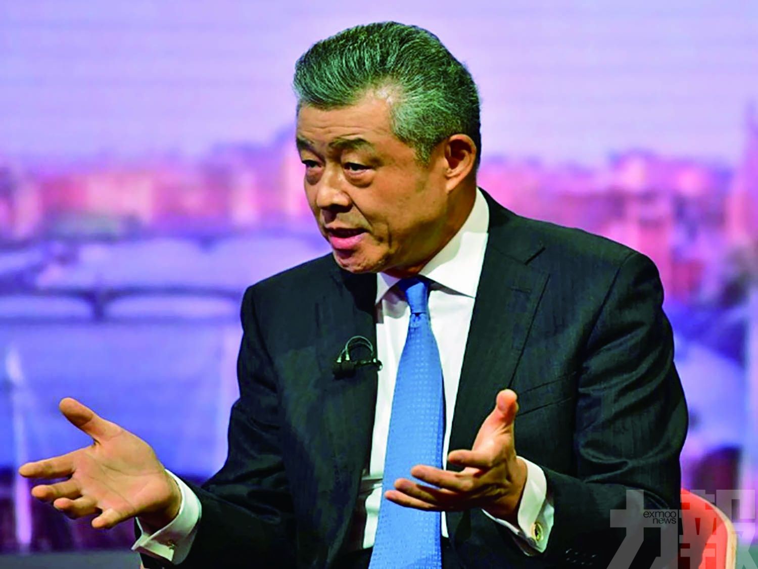 劉曉明批彭定康
