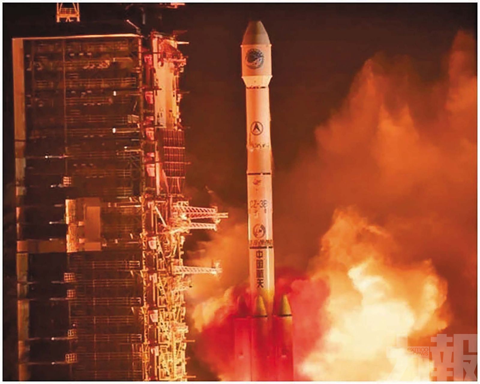 長征三號乙發射實踐三十二號衛星失利
