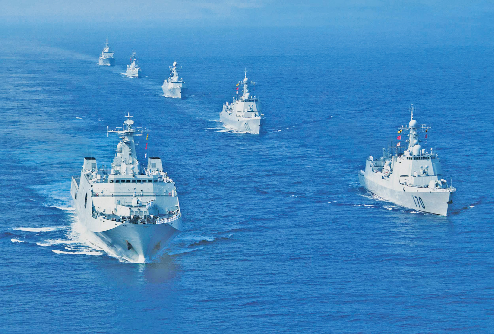 日指中國軍艦駛入領海