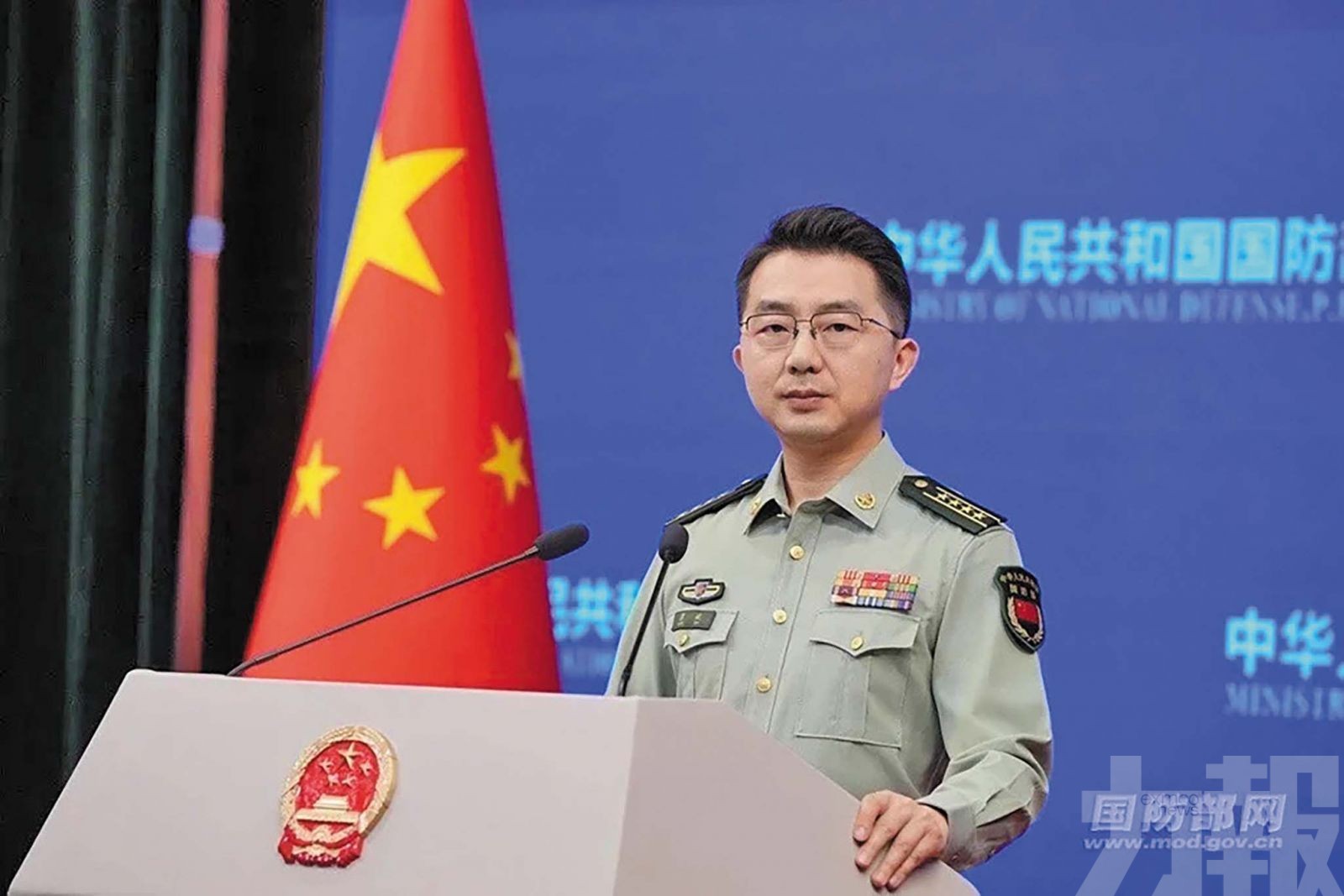 國防部：願與美方推動兩軍關係穩定發展