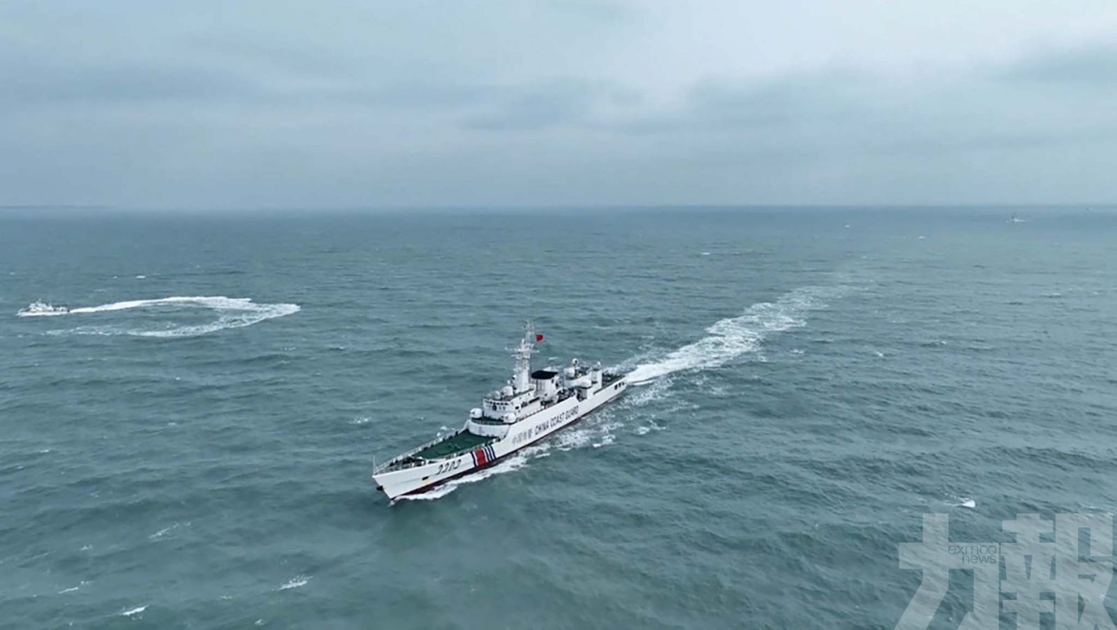 中國海警發布廈金海域執法照
