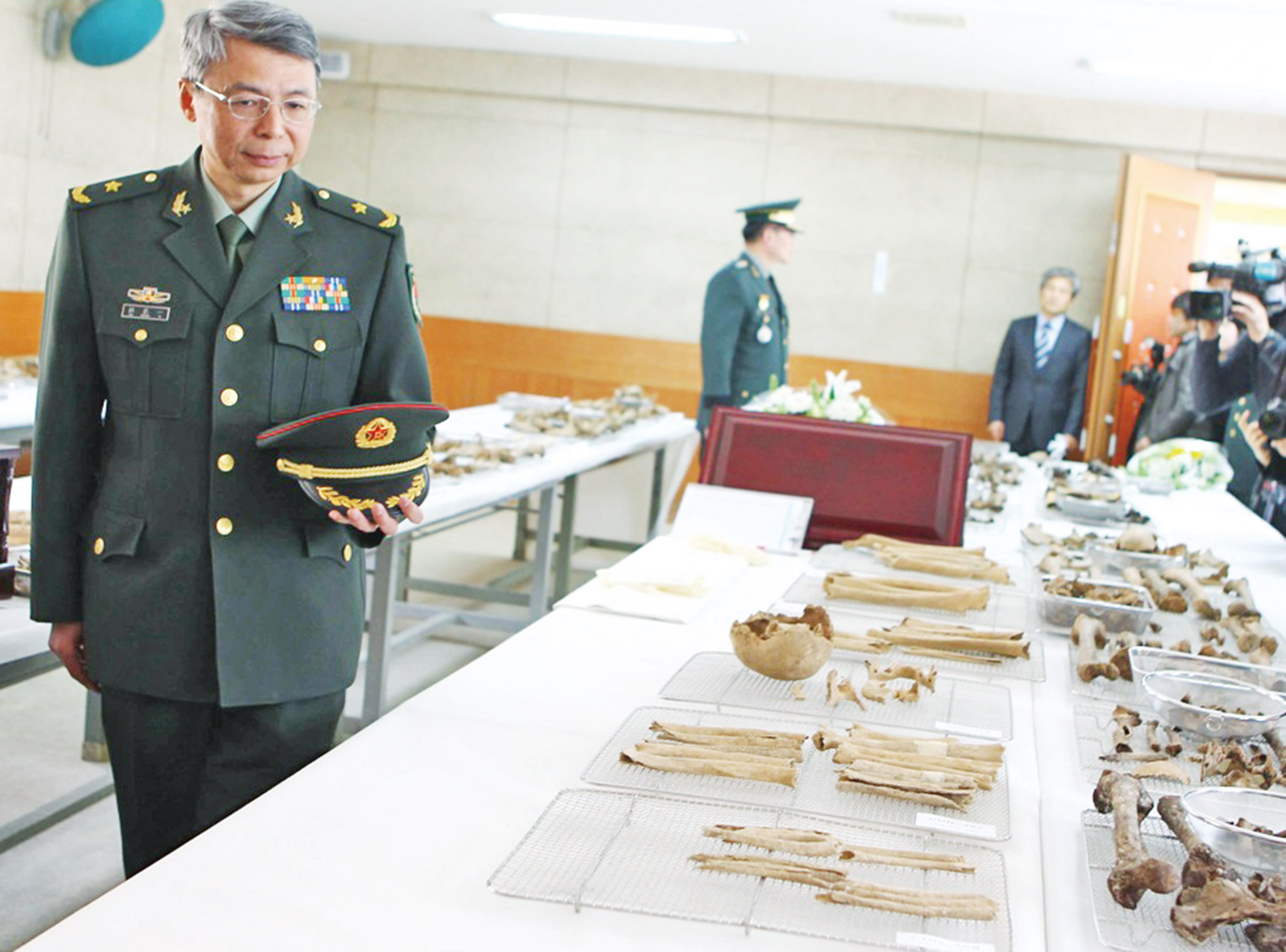 28具中國志願軍遺骸