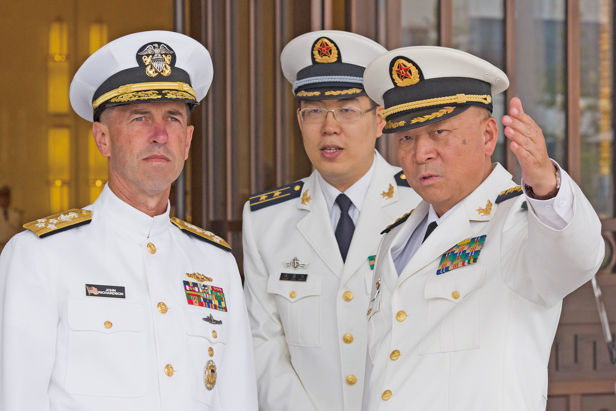 中美海軍首長會晤