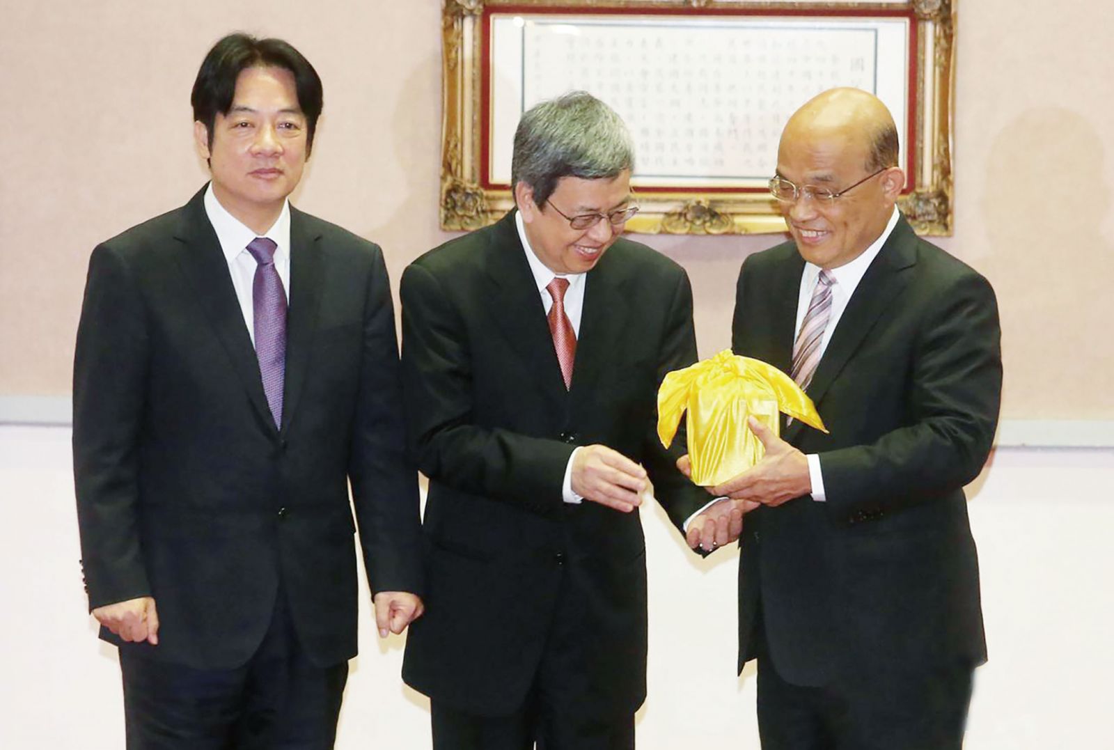 蘇貞昌就任「行政院長」：