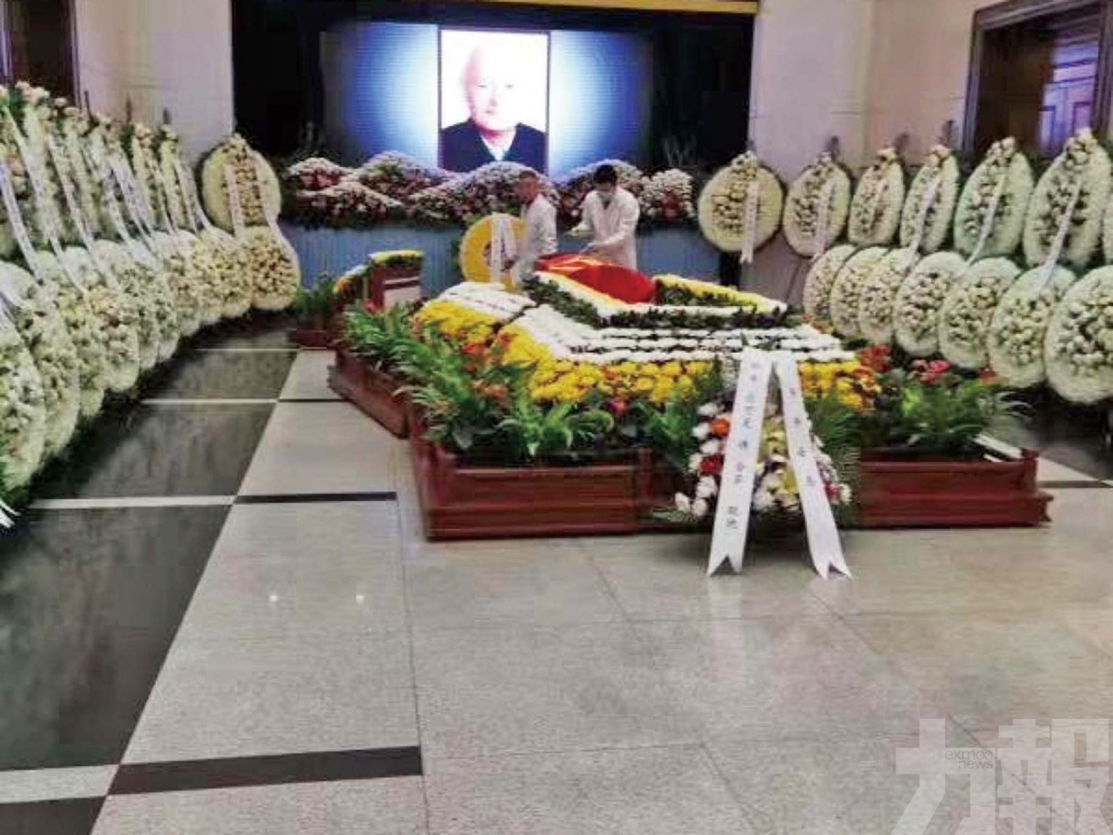 李銳遺體告別儀式