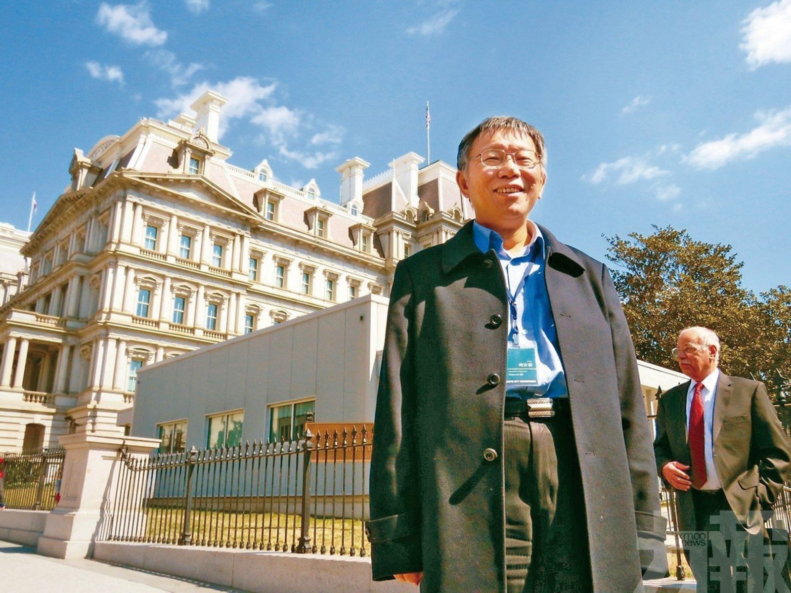 柯文哲訪美提「台灣價值」