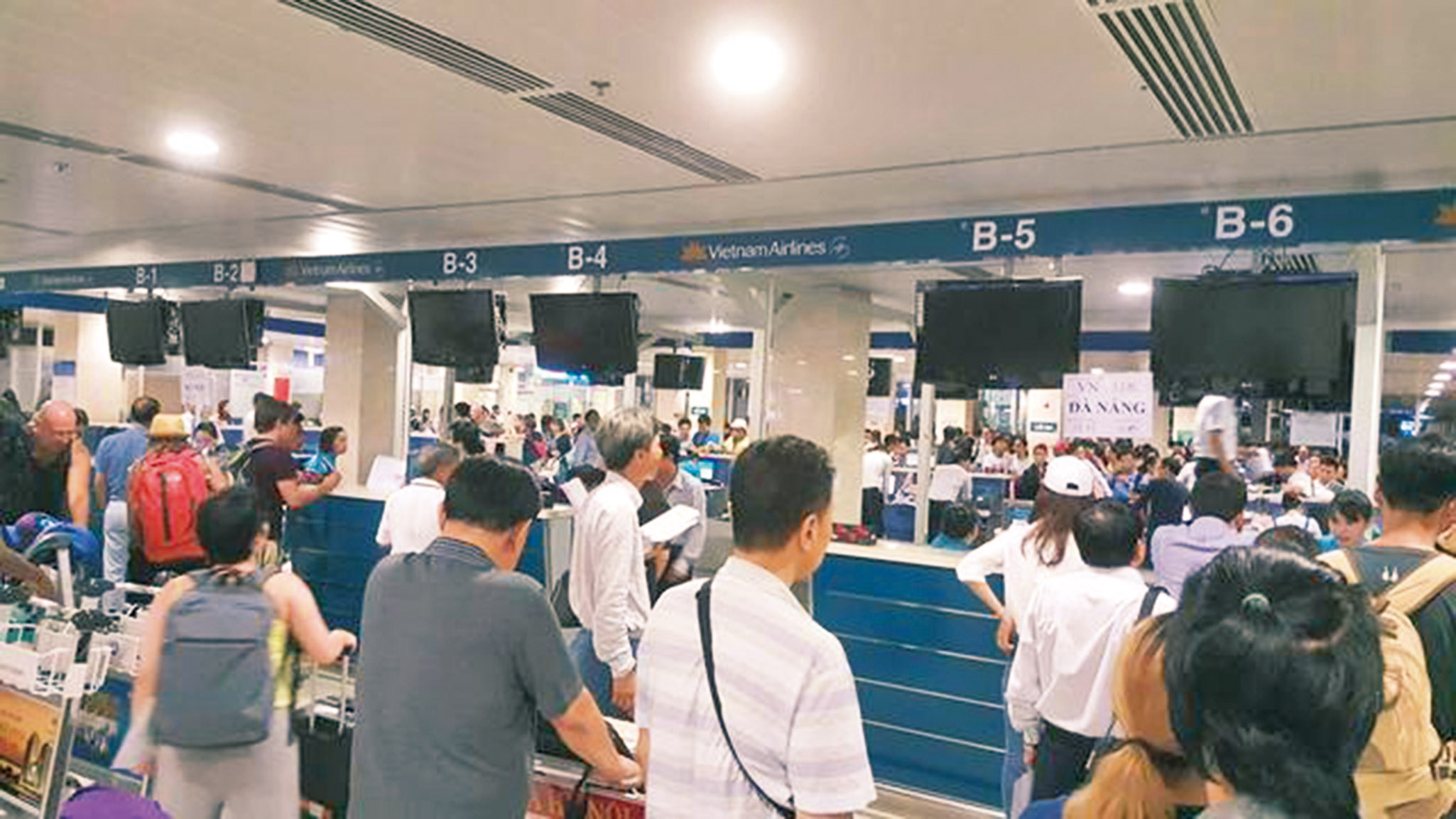 越南機場被黑