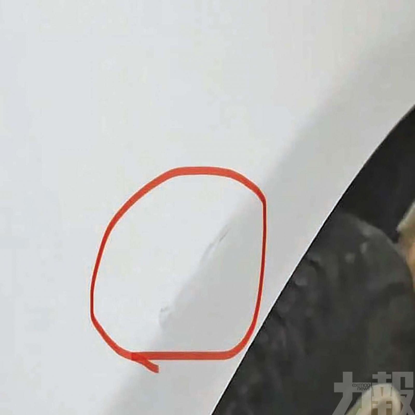 瀋陽百萬豪車被刮