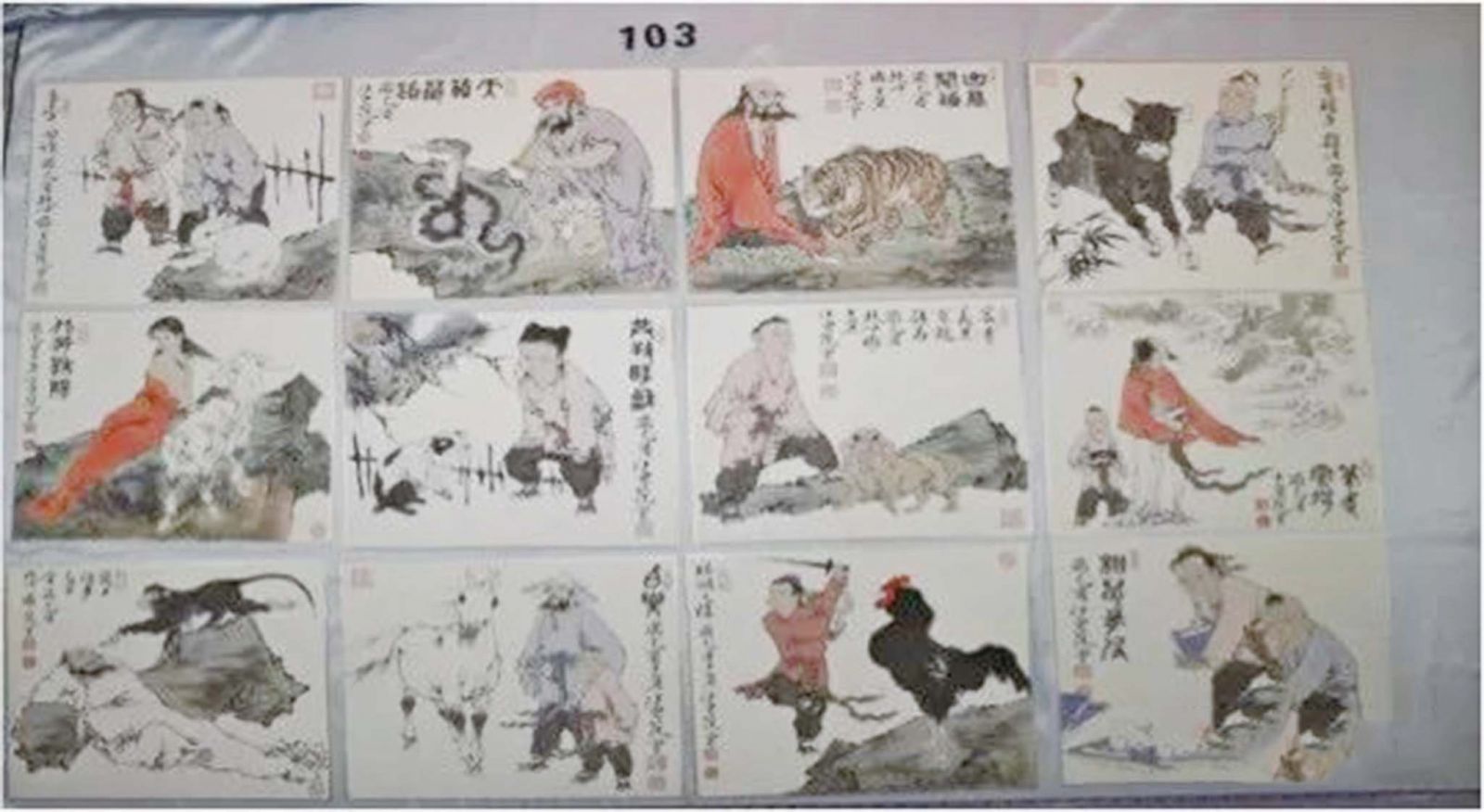 公安破獲假畫集團