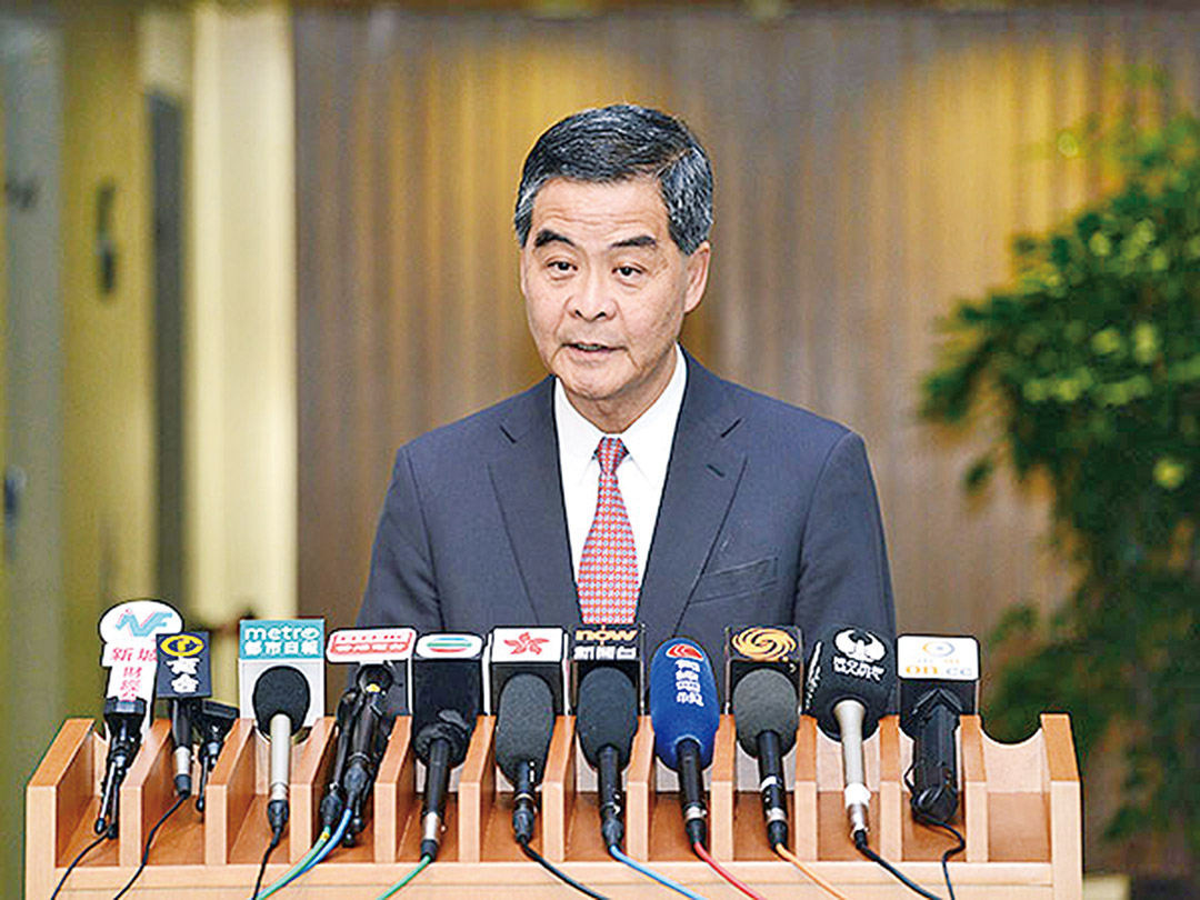 報章批梁煽動港獨