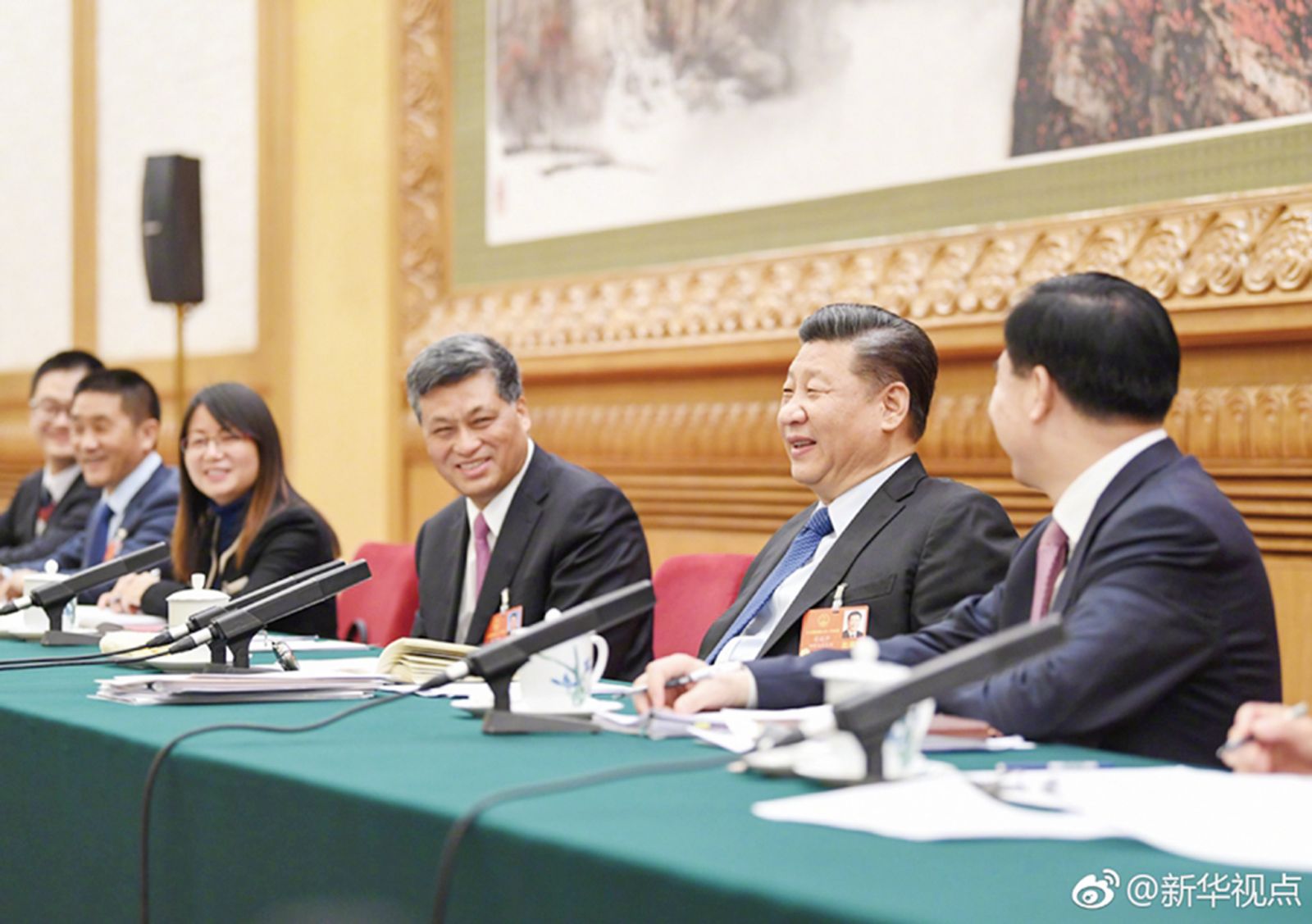 習近平參加廣東團審議