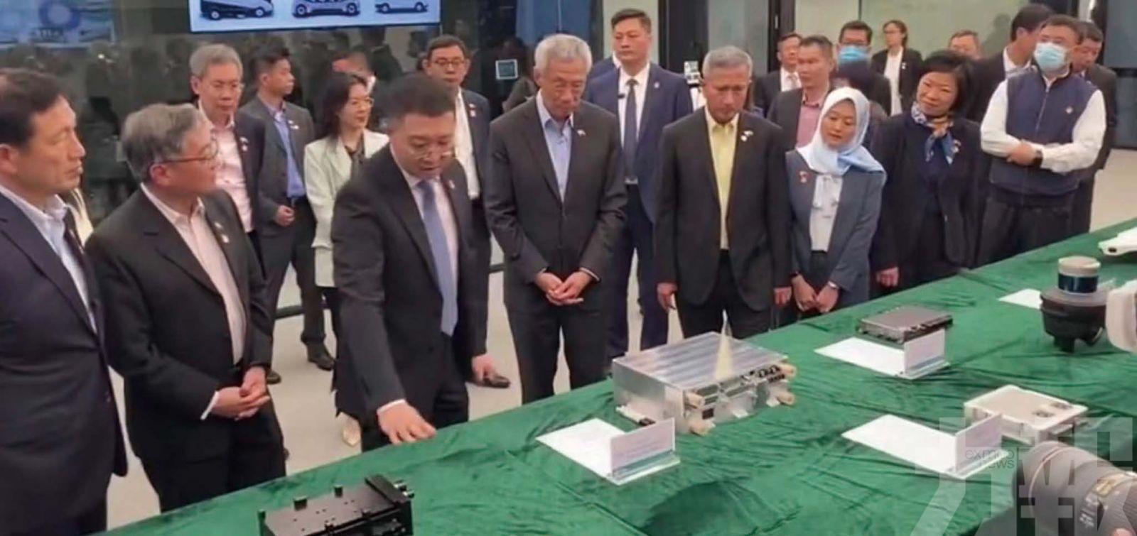 李顯龍訪華六天