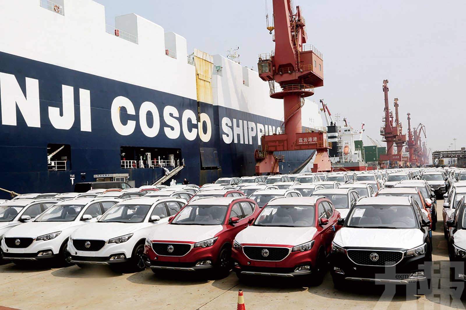 8月汽車出口30.8萬輛創歷史新高