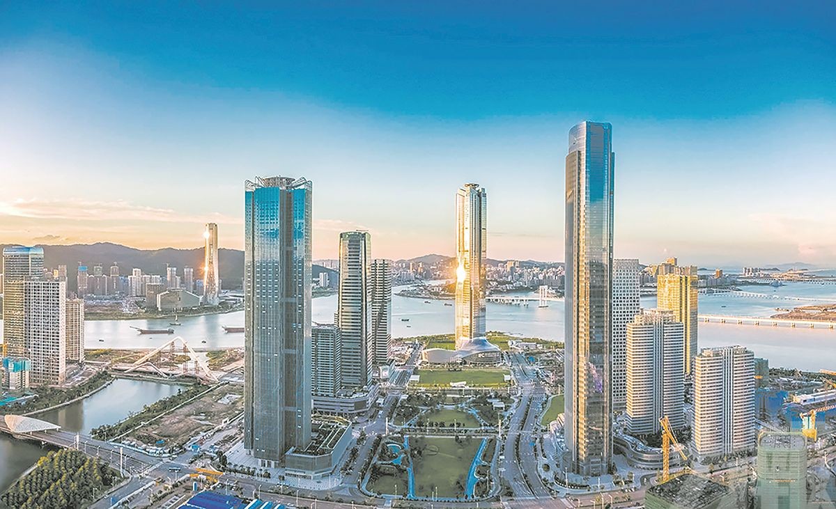 首三季深合區金融業GDP佔41.7%
