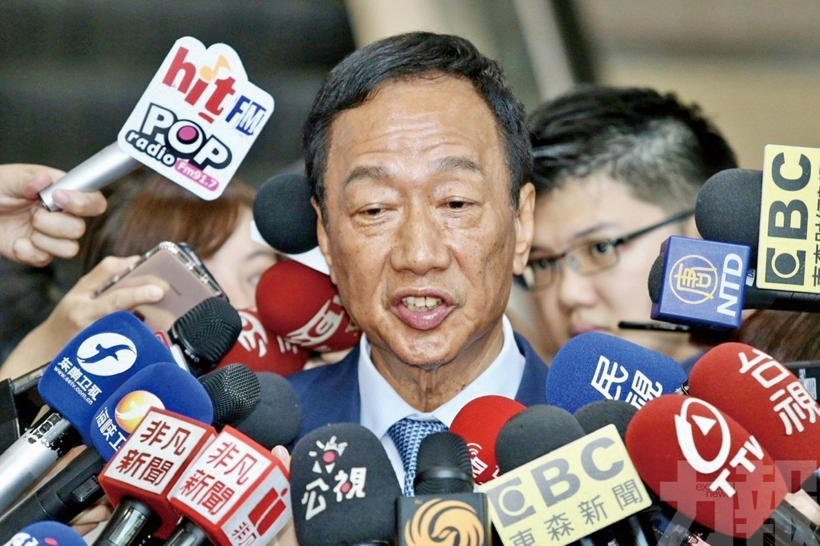 郭台銘不願做副手
