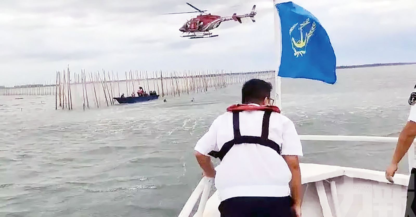 廣西北海排筏側翻致八人遇難