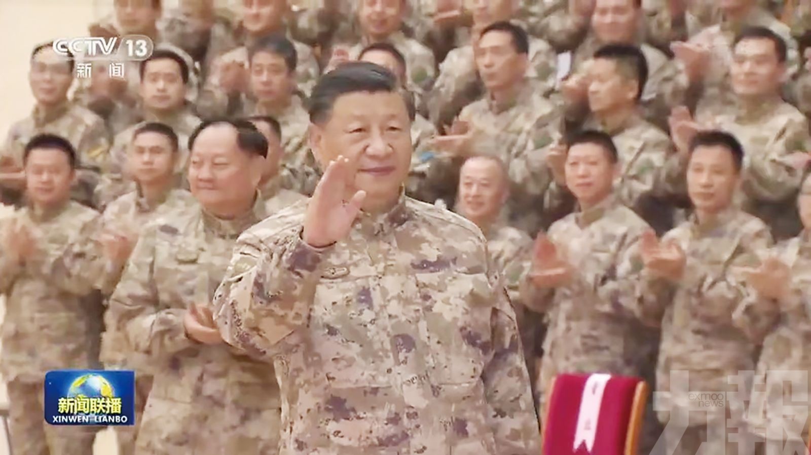 指示全軍向打仗聚焦