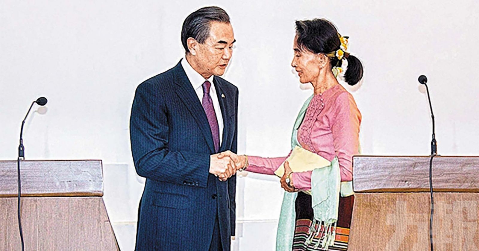傳王毅訪緬期間晤昂山素姬